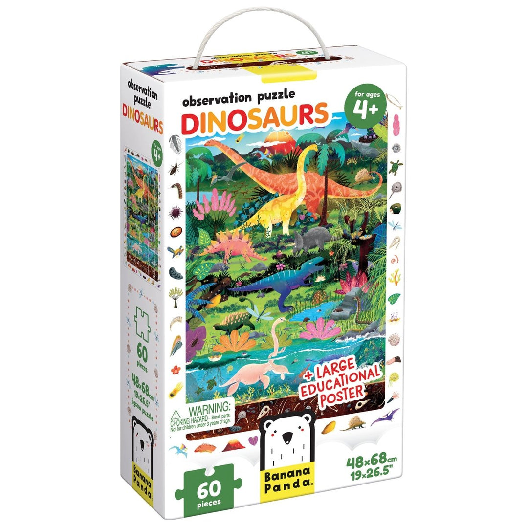 Observation Puzzle Dinosaurs for ages: 4+-Puzzles-Tools 4 Teaching-Classroom Decor and More