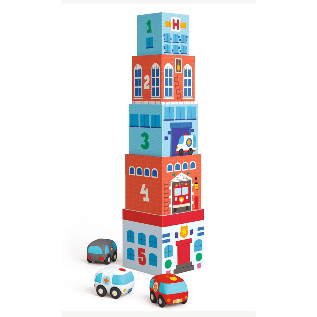 TopaniCar Nest and Stack + Vehicles-Baby & Toddler-Tools 4 Teaching-Classroom Decor and More
