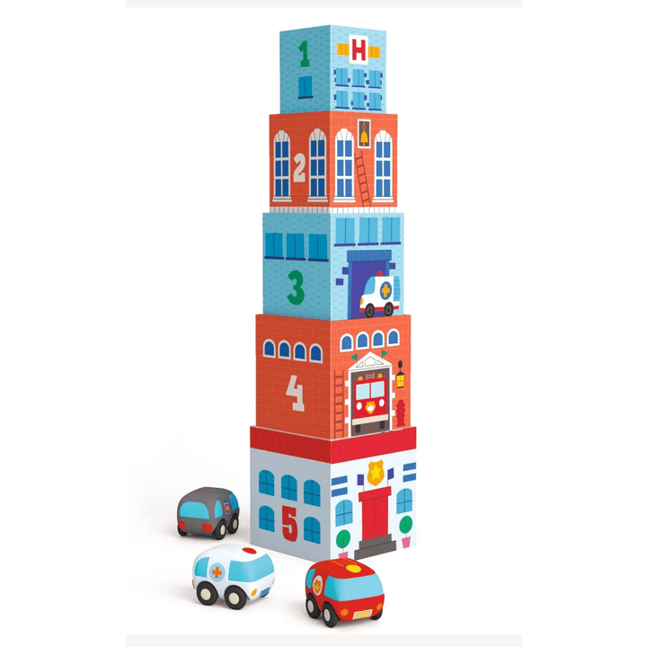 TopaniCar Nest and Stack + Vehicles-Baby & Toddler-Tools 4 Teaching-Classroom Decor and More