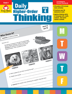 Daily Higher-Order Thinking-Subjects - Books - Across the Curriculum Books-Tools 4 Teaching-Classroom Decor and More