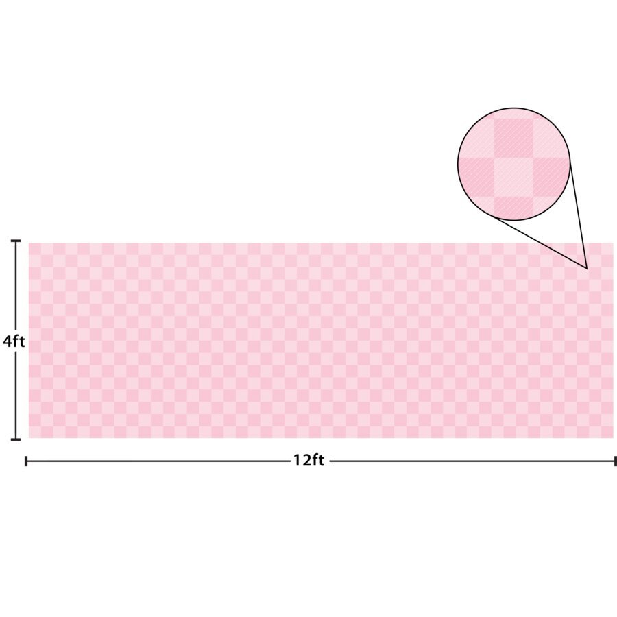 Better Than Paper® Bulletin Board Roll: Pink Checkers-Bulletin Board Paper - Better Than Paper-Tools 4 Teaching-Classroom Decor and More