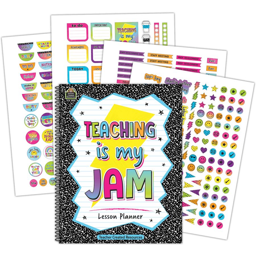 Brights 4Ever Lesson Planner-Record & Plan Books-Tools 4 Teaching-Classroom Decor and More