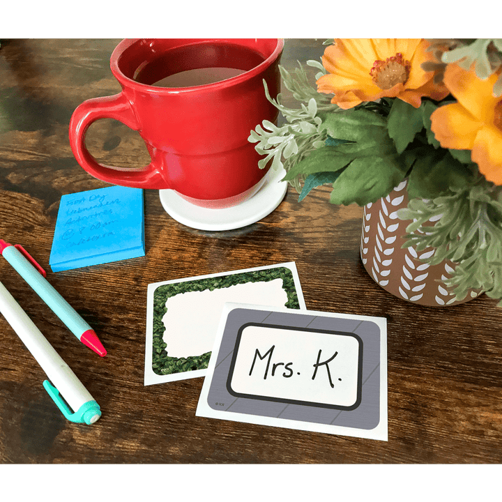 Modern Farmhouse Name Tags/Labels Mulit -Pack-Nameplates &amp; Name Tags-Tools 4 Teaching-Classroom Decor and More