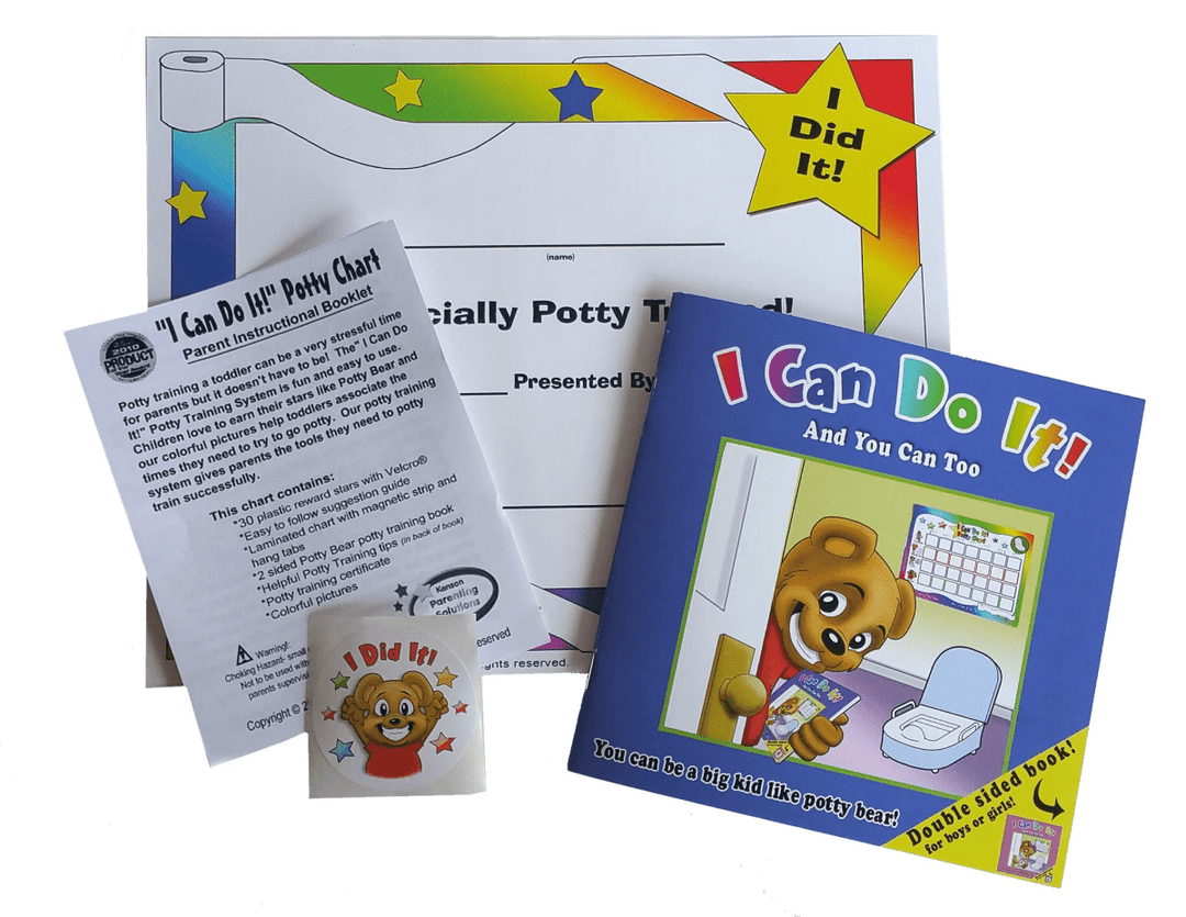 "I Can Do It!" Potty Training Chart System-Incentive Charts-Tools 4 Teaching-Classroom Decor and More