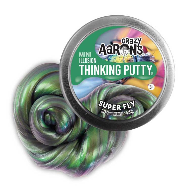Crazy Aaron's® - Mini Illusion Thinking Putty® (Super Fly)-Thinking Putty-Tools 4 Teaching-Classroom Decor and More
