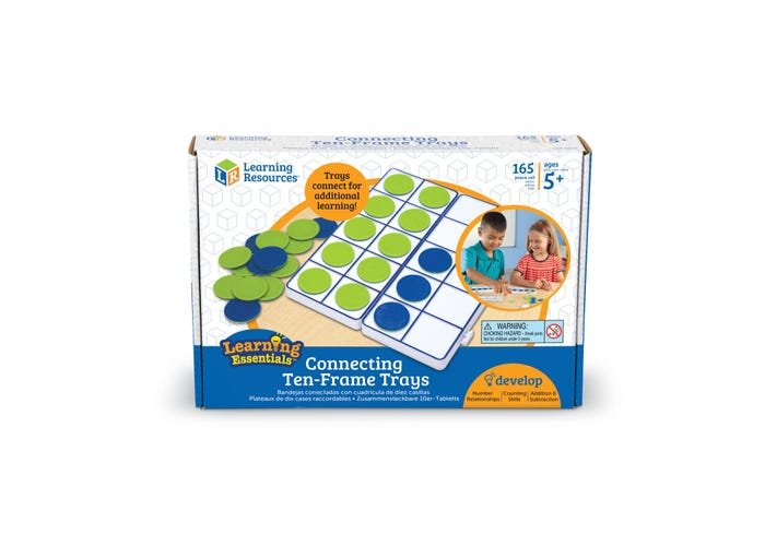 Connecting Ten-Frame Trays-Place Value & Ten Frame-Tools 4 Teaching-Classroom Decor and More