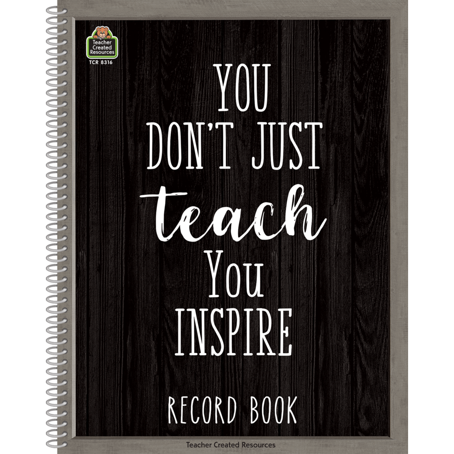 *Modern Farmhouse Record Book-Record & Plan Books-Tools 4 Teaching-Classroom Decor and More