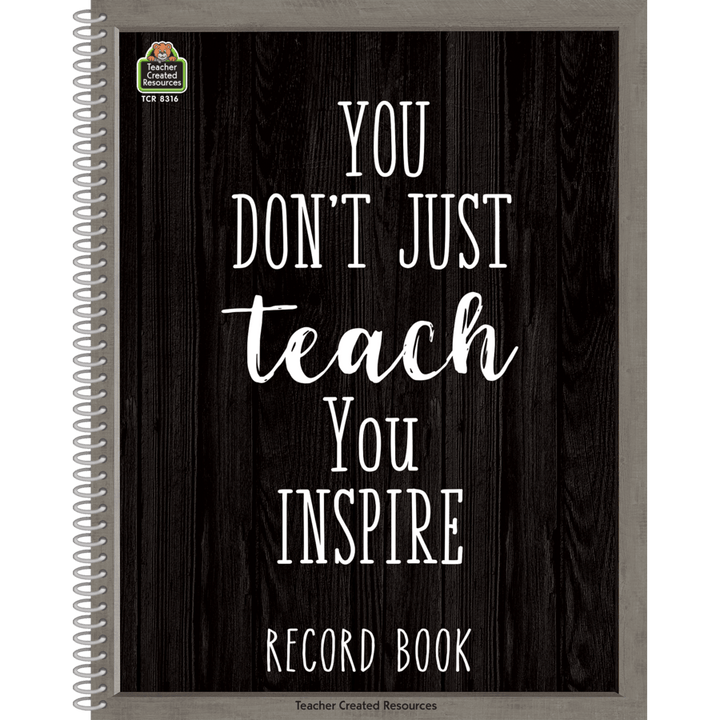 *Modern Farmhouse Record Book-Record & Plan Books-Tools 4 Teaching-Classroom Decor and More