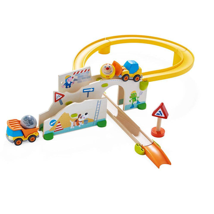 Kullerbu Construction Site Play Track Starter Set-Vehicles & Construction-Tools 4 Teaching-Classroom Decor and More