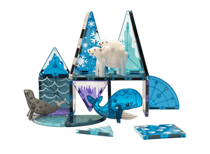 Magna-Tiles® Arctic Animals 25-Piece Set-Magnatiles-Tools 4 Teaching-Classroom Decor and More