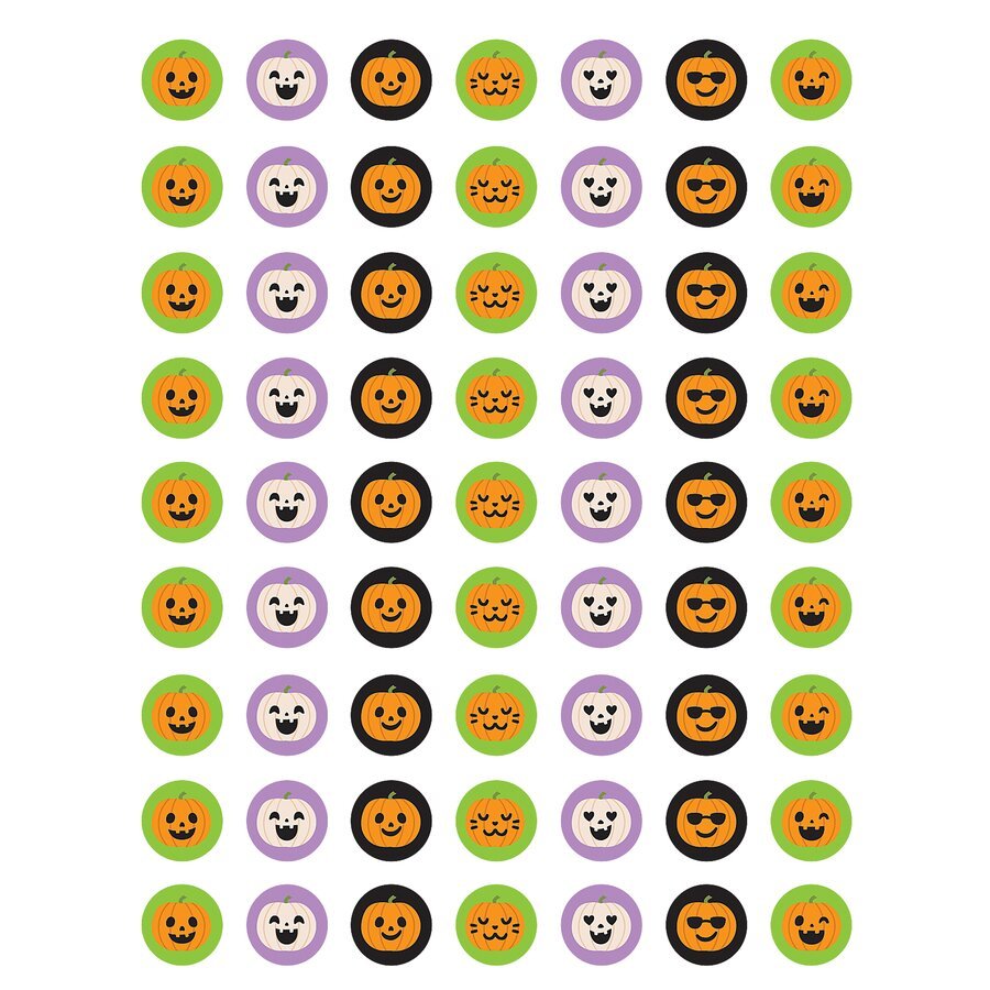 Halloween Pumpkin Mini Stickers-Tools 4 Teaching-Classroom Decor and More