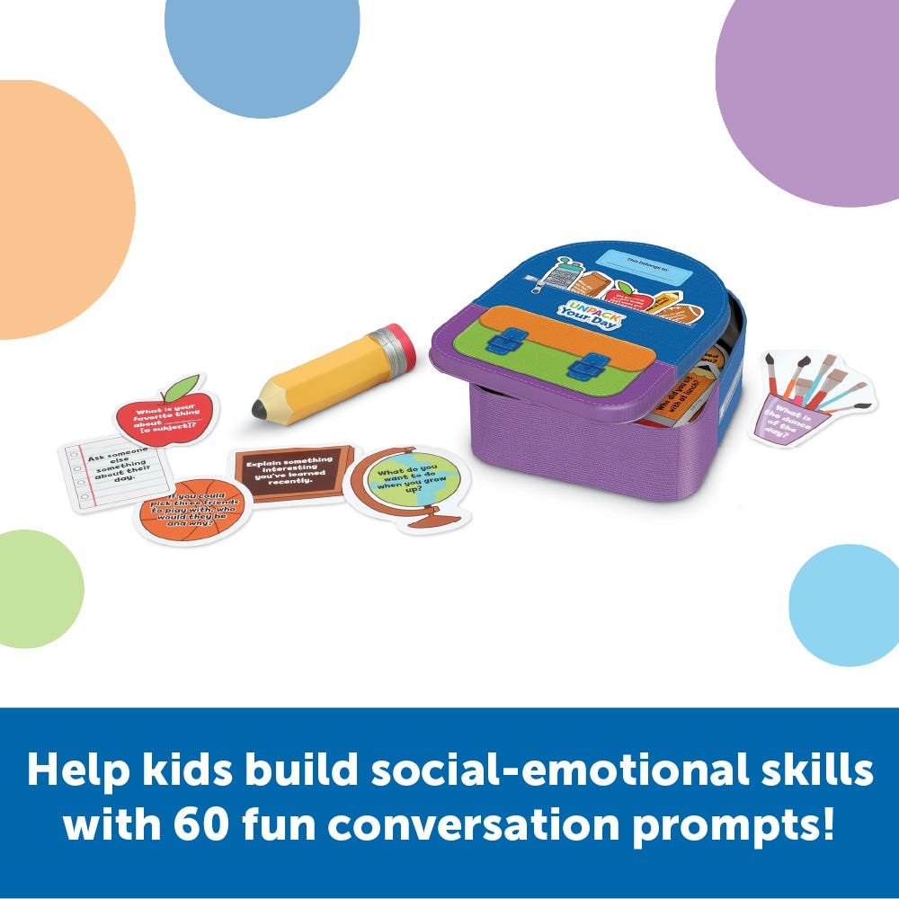 Unpack Your Day Conversation Kit-Social Emotional-Tools 4 Teaching-Classroom Decor and More