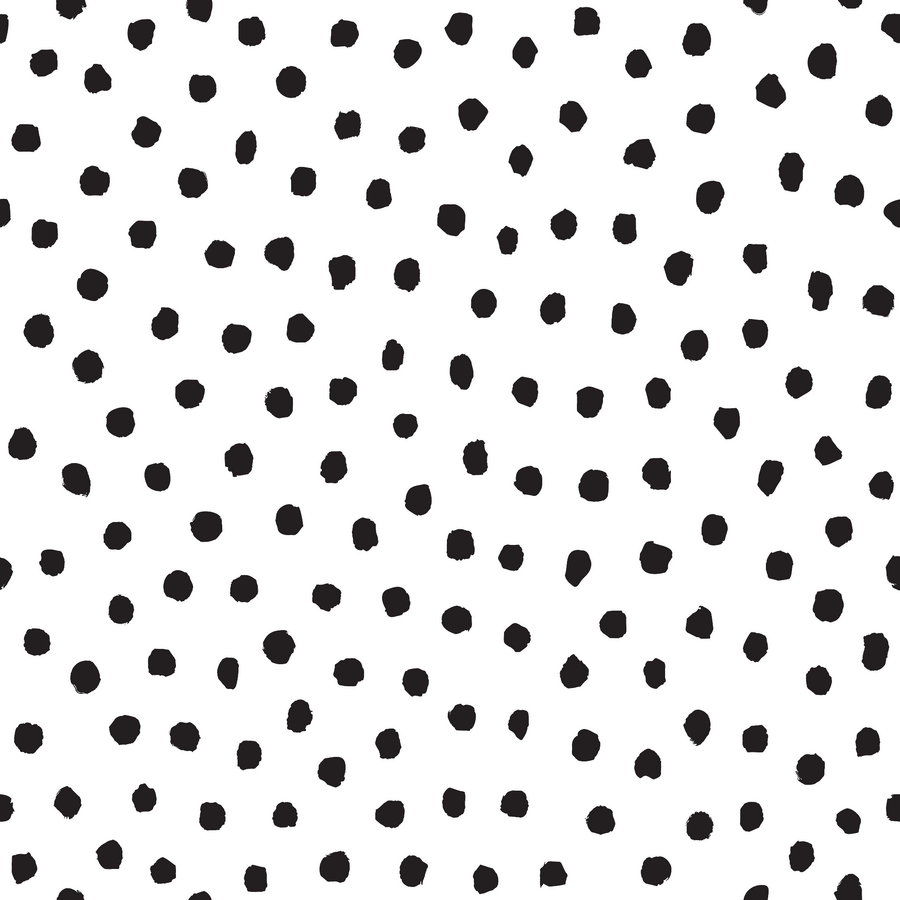 Black Painted Dots Peel and Stick Decorative Paper-Bulletin Board Paper - Fadeless-Tools 4 Teaching-Classroom Decor and More