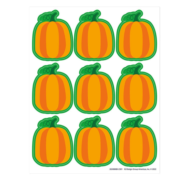 Fall Pumpkin Stickers Giant-Tools 4 Teaching-Classroom Decor and More