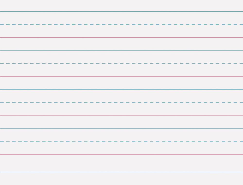 Pacon® Multi-Program Handwriting Paper, Pre-K & K 10-1/2" X 8", Ruled Long Zaner-Bloser Grades Pre-K & K 500 Sheets-Story Paper-Tools 4 Teaching-Classroom Decor and More