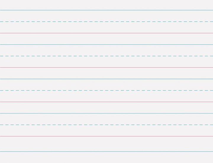 Pacon® Multi-Program Handwriting Paper, Pre-K & K 10-1/2" X 8", Ruled Long Zaner-Bloser Grades Pre-K & K 500 Sheets-Story Paper-Tools 4 Teaching-Classroom Decor and More