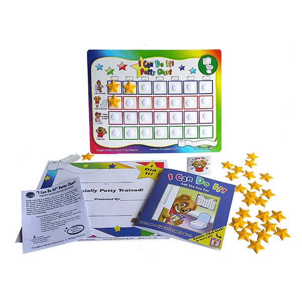 "I Can Do It!" Potty Training Chart System-Incentive Charts-Tools 4 Teaching-Classroom Decor and More