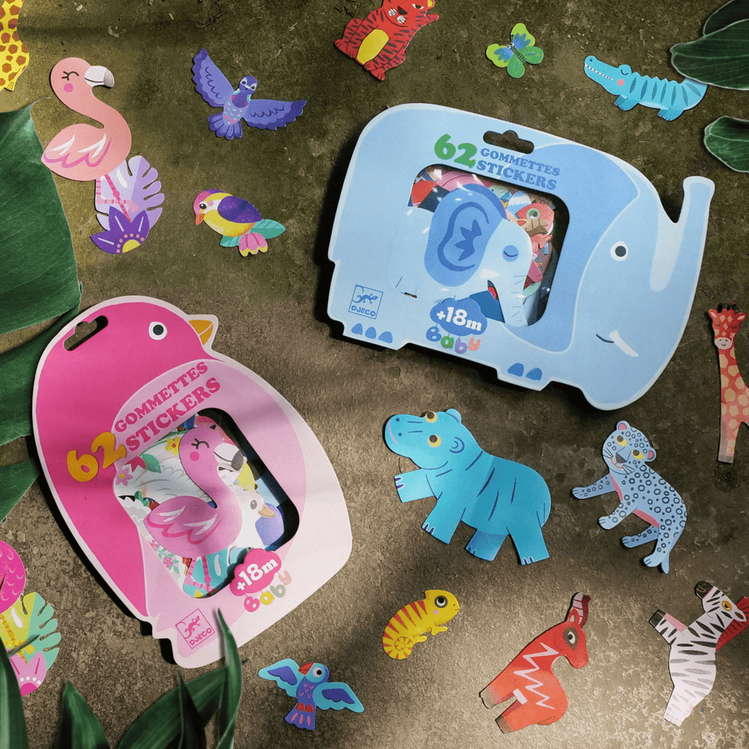 Ice Field Animals Baby Stickers-Craft Activity-Tools 4 Teaching-Classroom Decor and More