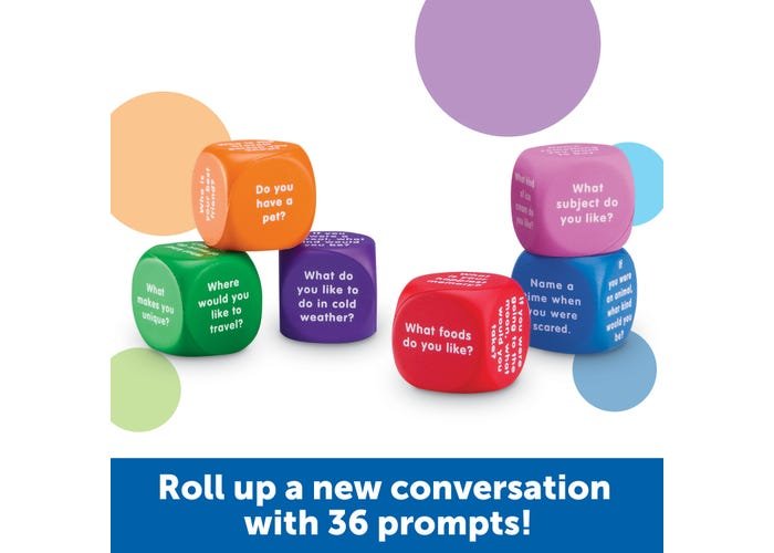 Conversation Cubes-Classroom Essentials-Tools 4 Teaching-Classroom Decor and More