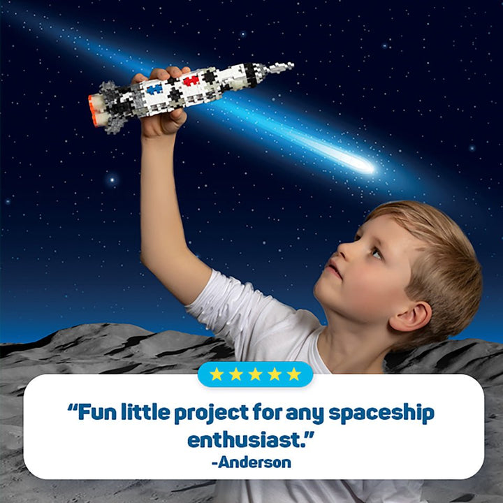 PLUS PLUS® Tube - 240 PC - Saturn V Rocket-Plus Plus-Tools 4 Teaching-Classroom Decor and More