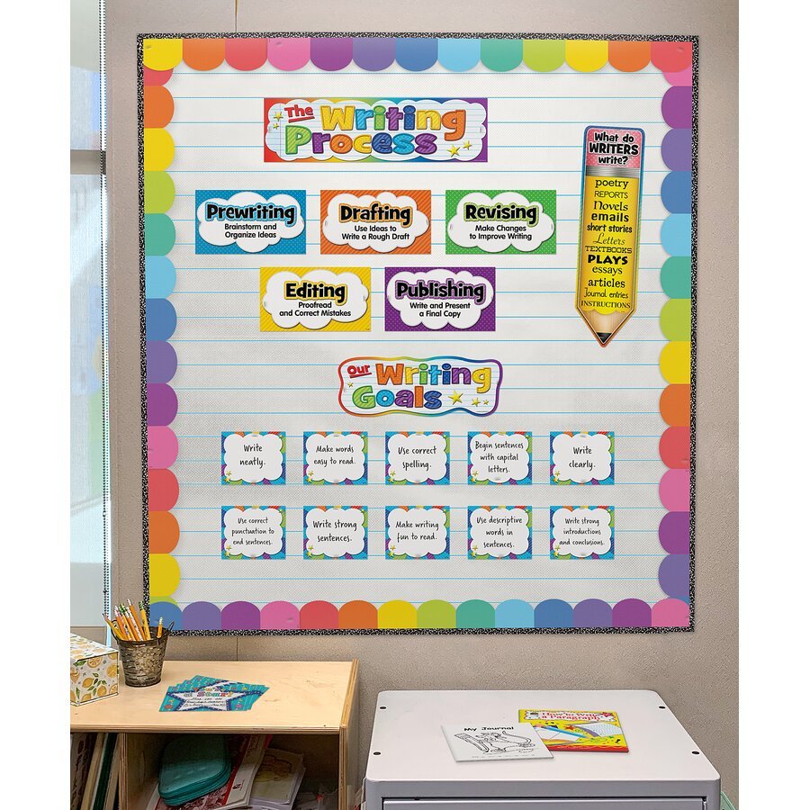 Better Than Paper® Bulletin Board Roll: Lined-Bulletin Board Paper - Better Than Paper-Tools 4 Teaching-Classroom Decor and More