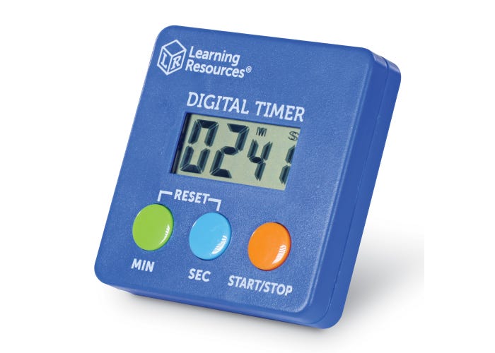 Digital Timer-Numbers, Counting & Sorting-Tools 4 Teaching-Classroom Decor and More