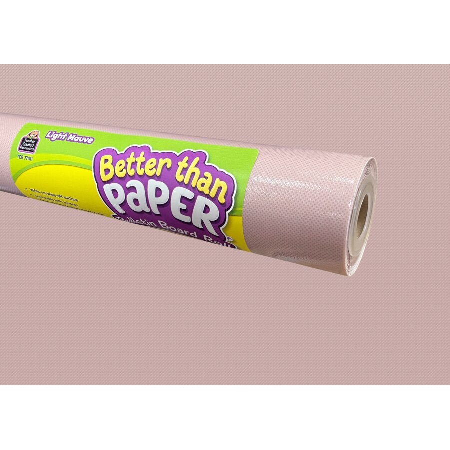 Better Than Paper® Bulletin Board Roll: Light Mauve-Bulletin Board Paper - Better Than Paper-Tools 4 Teaching-Classroom Decor and More