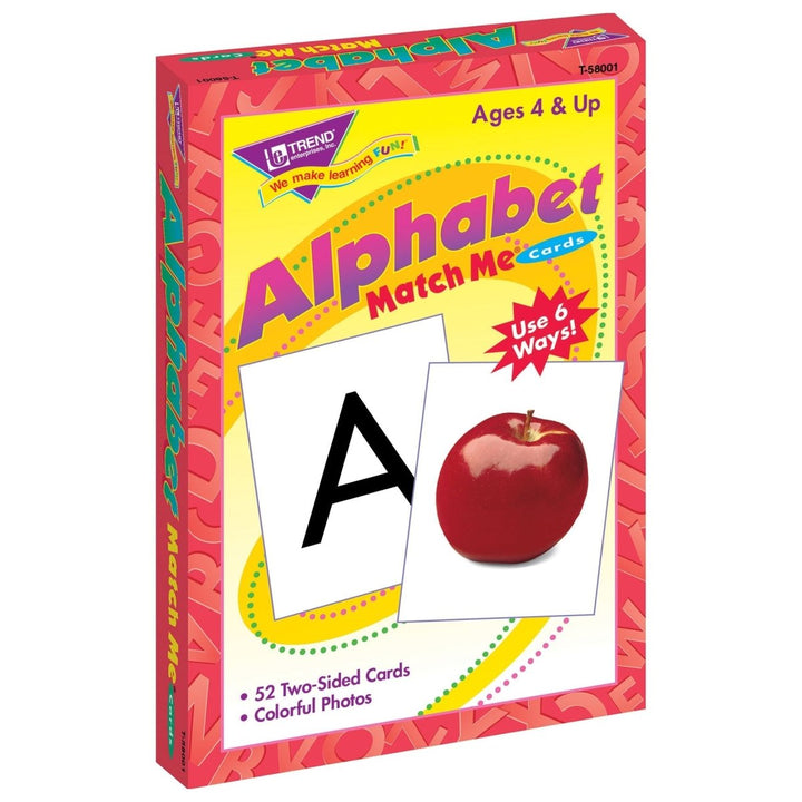 Alphabet Match Me® Cards-Flashcards-Tools 4 Teaching-Classroom Decor and More