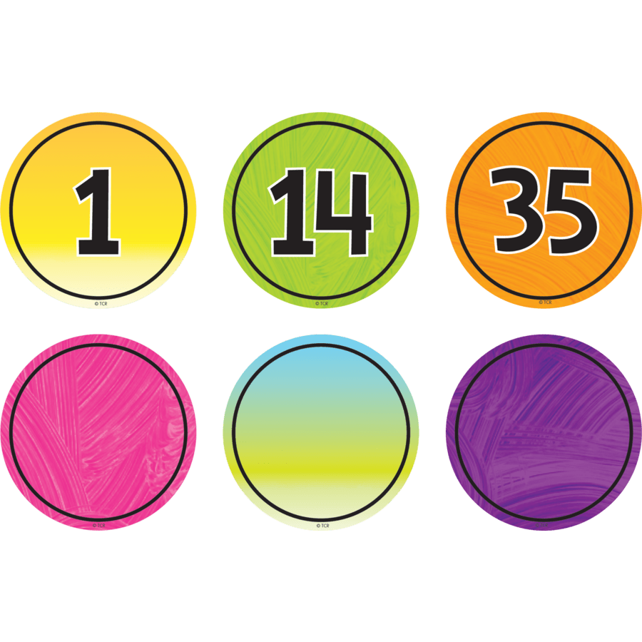 *Brights 4Ever Numbers Magnetic Accents-Accents-Tools 4 Teaching-Classroom Decor and More