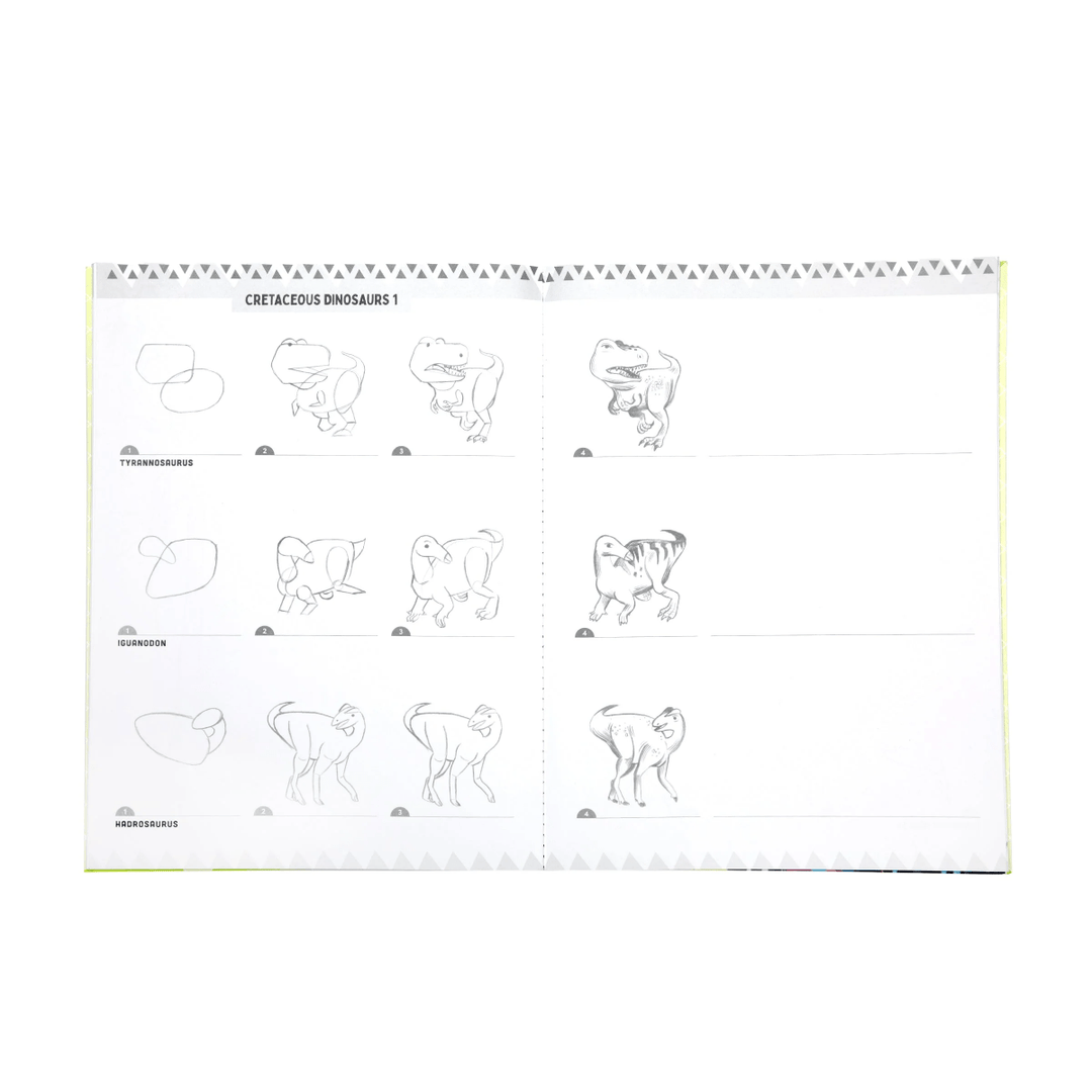 Learn to Draw Dinosaurs-Activity Pads-Tools 4 Teaching-Classroom Decor and More