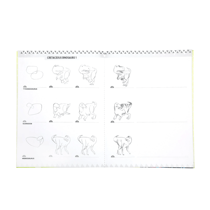 Learn to Draw Dinosaurs-Activity Pads-Tools 4 Teaching-Classroom Decor and More
