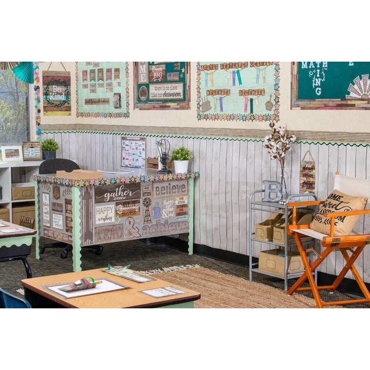 Better Than Paper® Bulletin Board Roll: White Wood-Bulletin Board Paper - Better Than Paper-Tools 4 Teaching-Classroom Decor and More