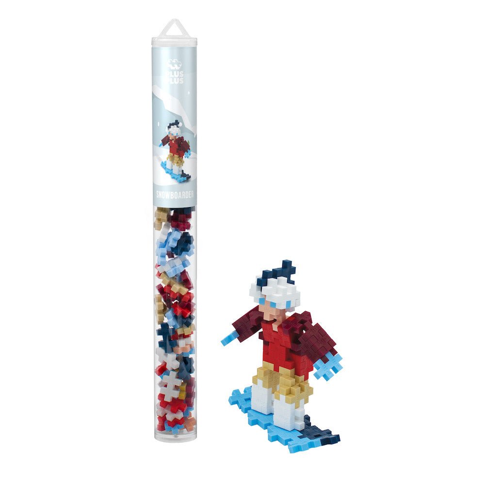 *PLUS PLUS® Tube - 70 PC - Snowboarder-Plus Plus-Tools 4 Teaching-Classroom Decor and More