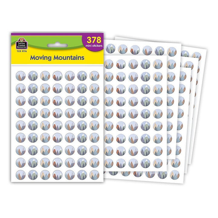 Moving Mountains Mini Stickers-Stickers-Tools 4 Teaching-Classroom Decor and More