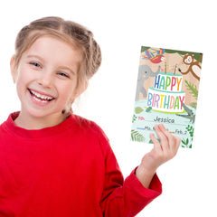 Jungle Friends Happy Birthday Awards-Awards-Tools 4 Teaching-Classroom Decor and More