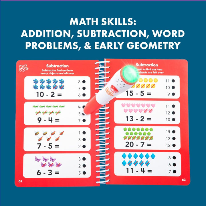 Hot Dots® First Grade Essentials Reading & Math Workbook-Hot Dots-Tools 4 Teaching-Classroom Decor and More
