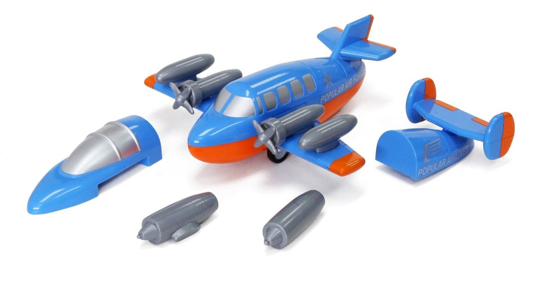 Magnetic Build-A-Plane (Assorted Colors)-Vehicles & Construction-Tools 4 Teaching-Classroom Decor and More