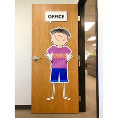 Stick Kids Jumbo Riley Giant Banner-Banner-Tools 4 Teaching-Classroom Decor and More