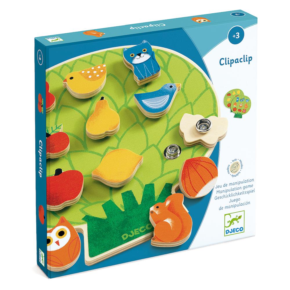 Clipaclip Snapping/Sequencing Wooden Skill Boards-Fine Motor-Tools 4 Teaching-Classroom Decor and More