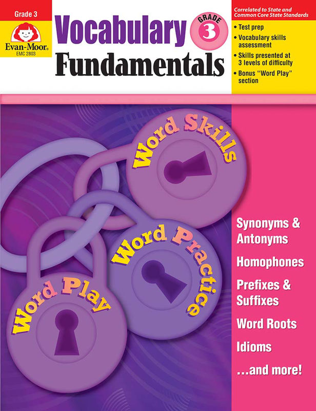 Vocabulary Fundamentals, Grade 3-ELA Books-Tools 4 Teaching-Classroom Decor and More