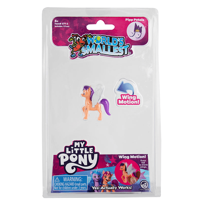 World's Smallest My Little Pony In Motion (Assorted)-World's Smallest-Tools 4 Teaching-Classroom Decor and More