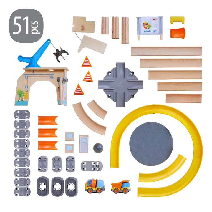 Kullerbu Play Track Construction Road Set - Tools 4 Teaching