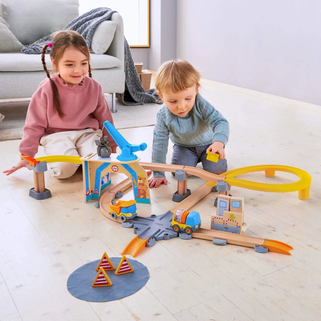 Kullerbu Play Track Construction Road Set - Tools 4 Teaching