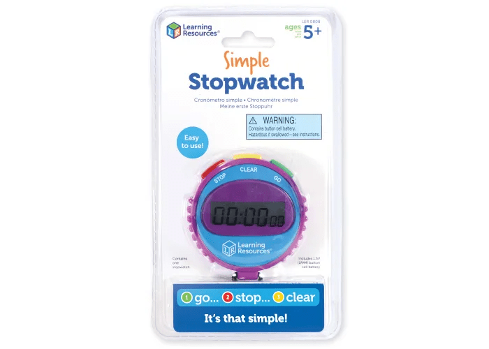 Simple Stopwatch (Assorted)-Classroom Essentials-Tools 4 Teaching-Classroom Decor and More