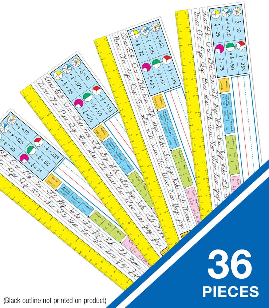 Traditional Cursive Name Plates Grade 2-5-Nameplates & Name Tags-Tools 4 Teaching-Classroom Decor and More