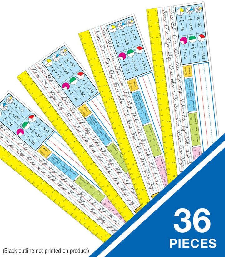 Traditional Cursive Name Plates Grade 2-5-Nameplates & Name Tags-Tools 4 Teaching-Classroom Decor and More