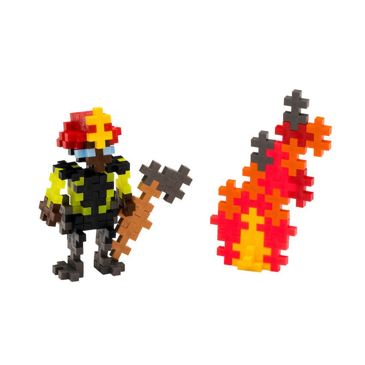 PLUS PLUS® Tube - 70 PC - Everyday Heroes - Fire-Plus Plus-Tools 4 Teaching-Classroom Decor and More