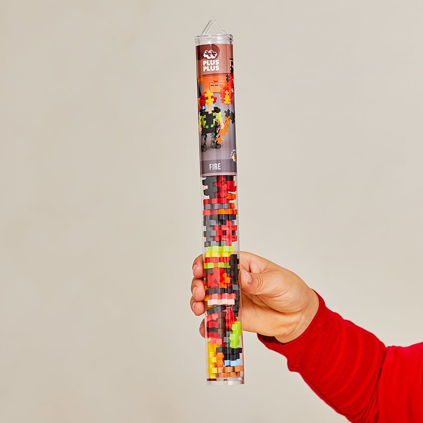 PLUS PLUS® Tube - 70 PC - Everyday Heroes - Fire-Plus Plus-Tools 4 Teaching-Classroom Decor and More