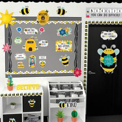 Honeycomb EZ Border-Borders-Tools 4 Teaching-Classroom Decor and More
