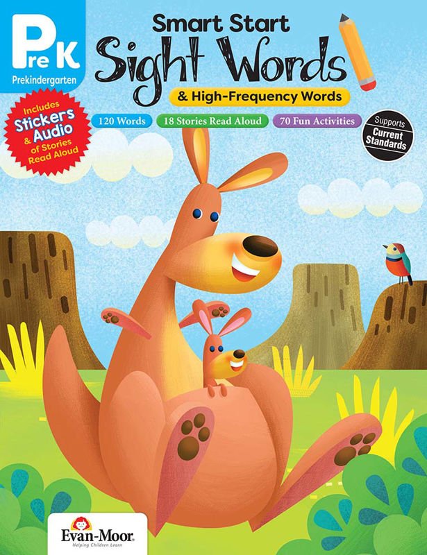 Smart Start: Sight Words, Grade PreK-Subjects - Reading - Reading Books-Tools 4 Teaching-Classroom Decor and More